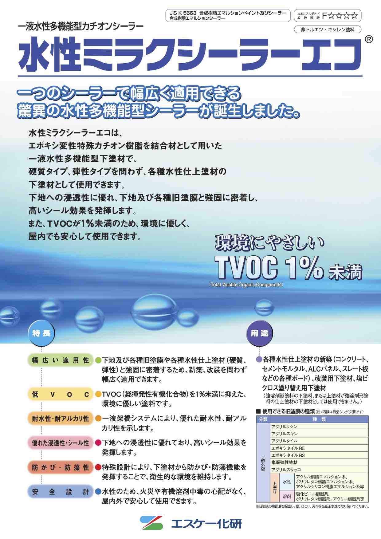 水性ミラクシーラーエコ