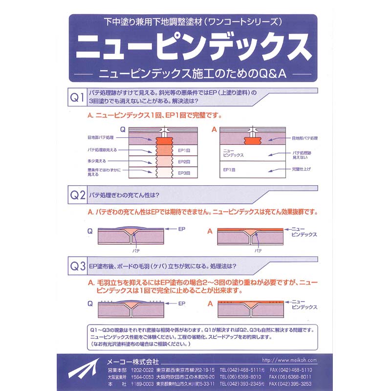 ニューピンデックス　白