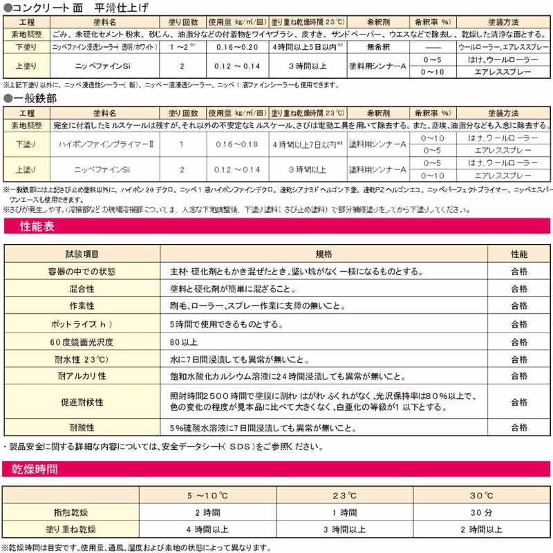 ファインSi　ホワイト・原色